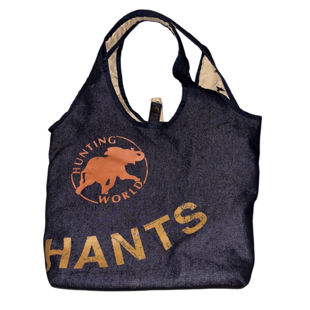 Hunting World Borneo Charity Tote Bag RARE